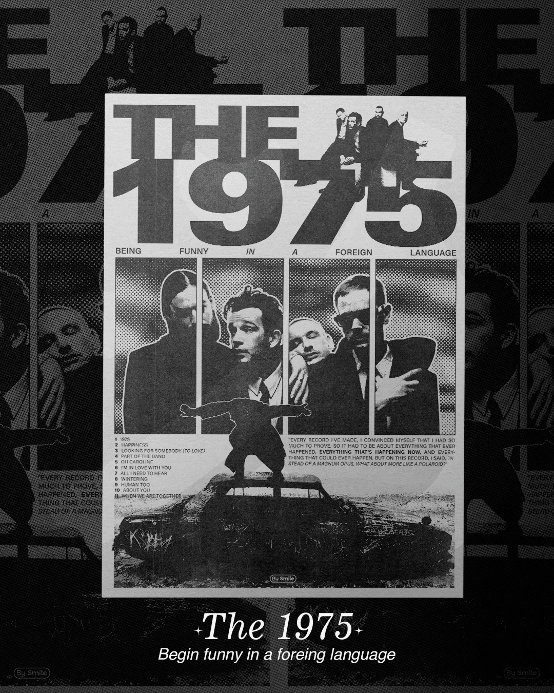 THE 1975 - BEING FUNNY IN A FOREIGN LANGUAGE